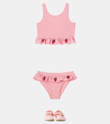Etta gingham seersucker bikini | Konges Sløjd