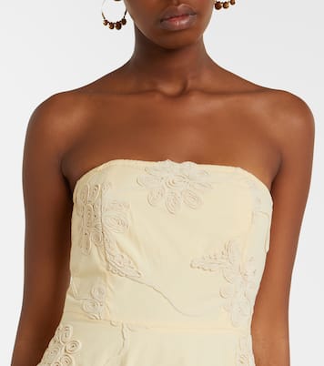 Embroidered cotton midi dress | Rotate