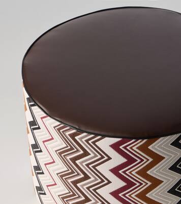 Shanghai Zigzag outdoor stool | Missoni