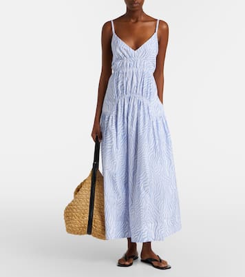 White Label Maxikleid Michelyn aus einem Baumwollgemisch | Proenza Schouler
