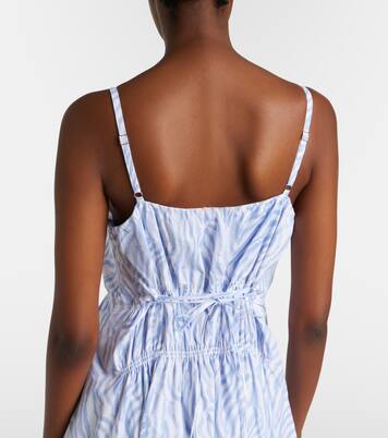 White Label Maxikleid Michelyn aus einem Baumwollgemisch | Proenza Schouler