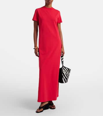 Vestido largo Malo de jersey de algodón | The Frankie Shop