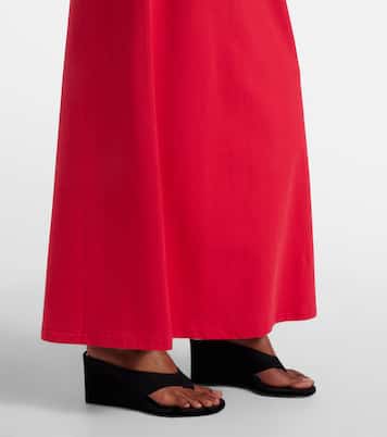 Vestido largo Malo de jersey de algodón | The Frankie Shop