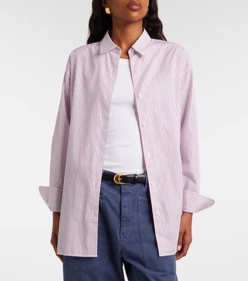 Camisa Yorke de algodón a rayas | Nili Lotan