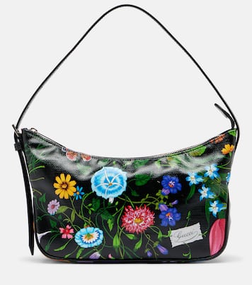 Lady Lunetta Small canvas shoulder bag | Gucci