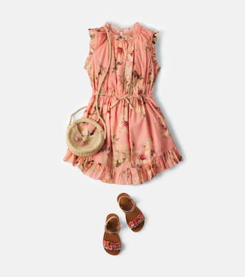 Mahon floral cotton dress | Zimmermann Kids