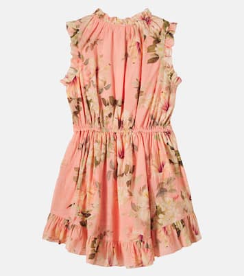 Mahon floral cotton dress | Zimmermann Kids