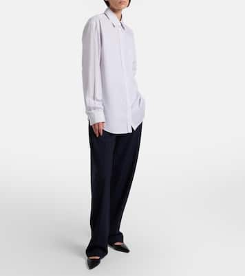 Gerade Hose Mune aus Wolle | The Row
