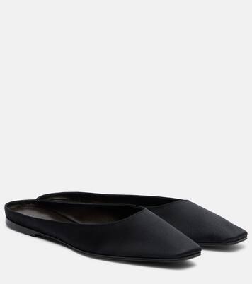 June satin mules | The Row
