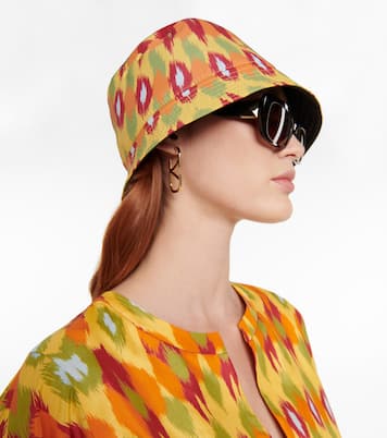 Reversible printed bucket hat | Valentino