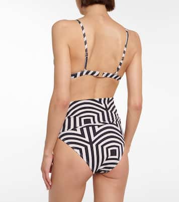 Culotte de bikini Naomi imprimée | Alexandra Miro