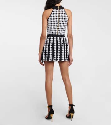 Minirock aus Strick | Balmain