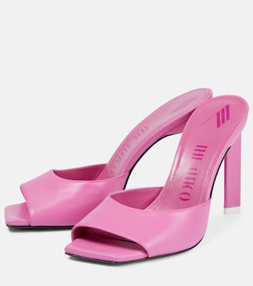 Pantoletten Kaia aus Leder | The Attico