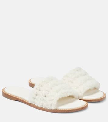 Sandalen Ballast aus Bouclé | Gabriela Hearst
