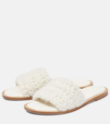 Sandalen Ballast aus Bouclé | Gabriela Hearst