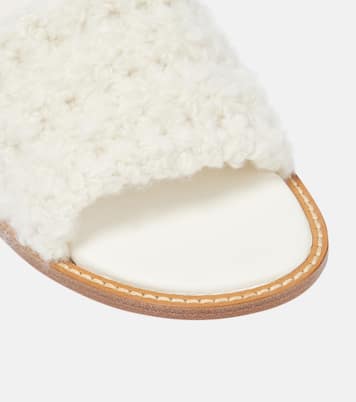 Sandalen Ballast aus Bouclé | Gabriela Hearst