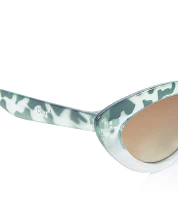 Leopard-print cat-eye sunglasses | Molo