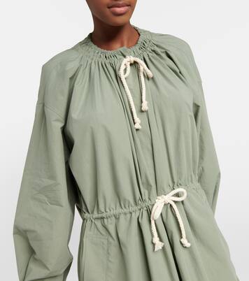 Robe midi en coton | Jil Sander