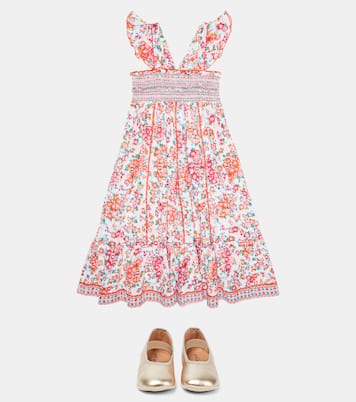 Printed cotton dress | Poupette St Barth Kids