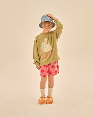 Lapin printed cotton sweatshirt | Jellymallow