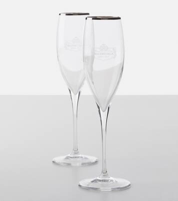 Set of two champagne flute glasses | Balenciaga