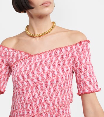 Robe midi Soledad imprimée | Poupette St Barth