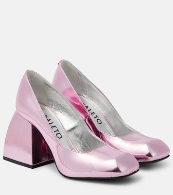 Pumps Bulla Air 90 aus Metallic-Leder | Nodaleto