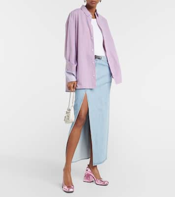 Pumps Bulla Air 90 aus Metallic-Leder | Nodaleto