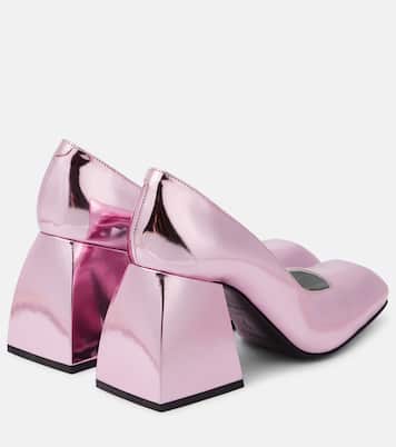 Pumps Bulla Air 90 aus Metallic-Leder | Nodaleto