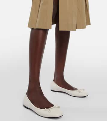 Elme leather ballet flats | Jimmy Choo