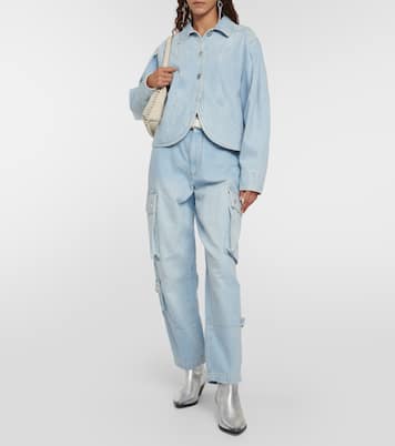 Dewina metallic leather ankle boots | Isabel Marant