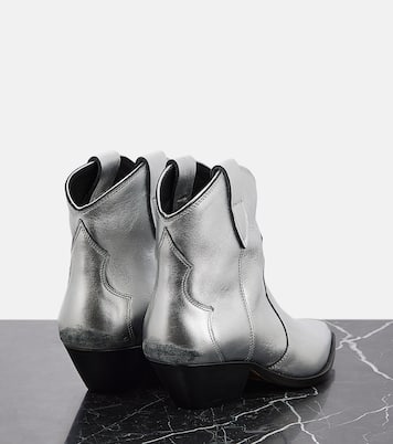Dewina metallic leather ankle boots | Isabel Marant