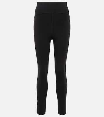 Legging en laine mélangée à taille haute | Alaïa