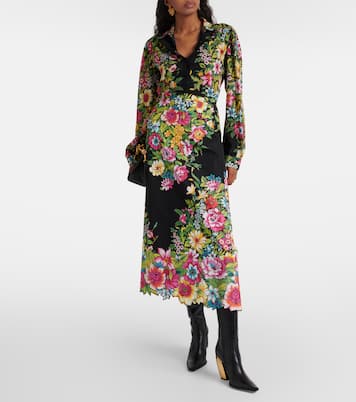 Bedrucktes Hemd aus Seide | Etro