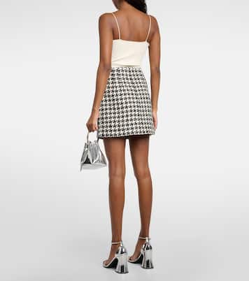 Minirock Adriel aus einem Baumwollgemisch | Veronica Beard