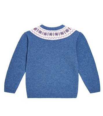 Pull intarsia en laine mélangée | La Coqueta