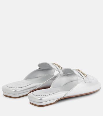 Miss MJ metallic leather mules | Christian Louboutin