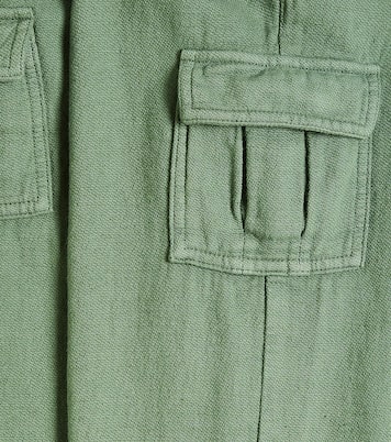 Cotton and linen cargo pants | Tartine et Chocolat