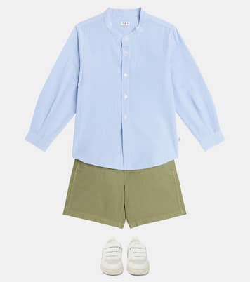 棉质混纺百慕大短裤 | Il Gufo