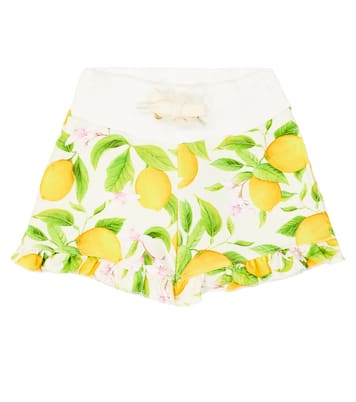 Nerja frill-trimmed printed shorts | Suncracy