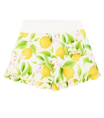 Nerja frill-trimmed printed shorts | Suncracy