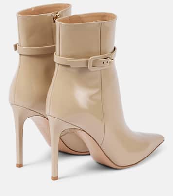 95 patent leather ankle boots | Gianvito Rossi