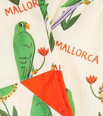 Parrots printed tracksuit pants | Mini Rodini