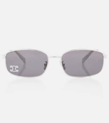 Eckige Sonnenbrille Triomphe Rhinestone 02 | Celine Eyewear