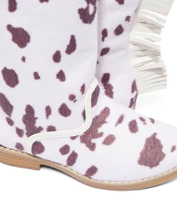 Printed fringed cowboy boots | Stella McCartney Kids