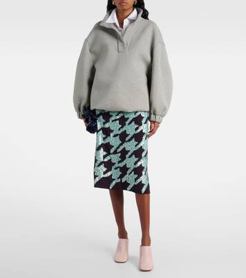 Escarpins compensés Glove 75 en cuir | Dries Van Noten