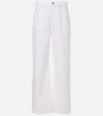 High-Rise Straight Jeans Sade | Tove