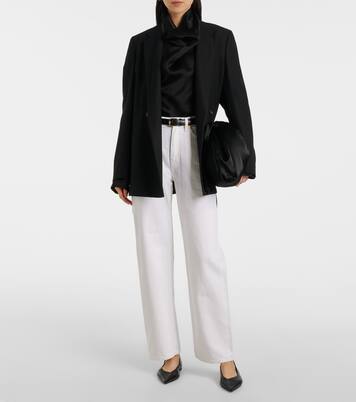 High-Rise Straight Jeans Sade | Tove