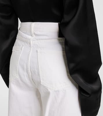 High-Rise Straight Jeans Sade | Tove