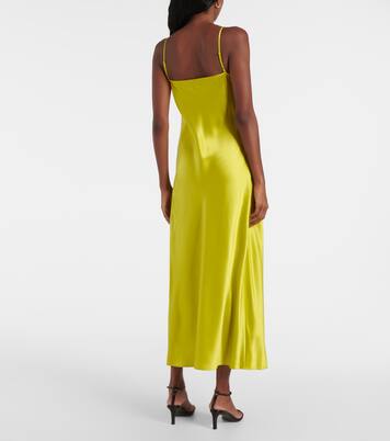 Robe Clea en satin de soie | Joseph